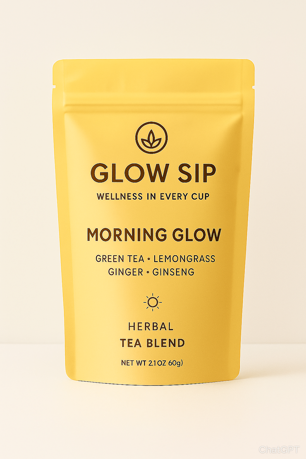 Tea Morning Glow Herbal Energizing Blend