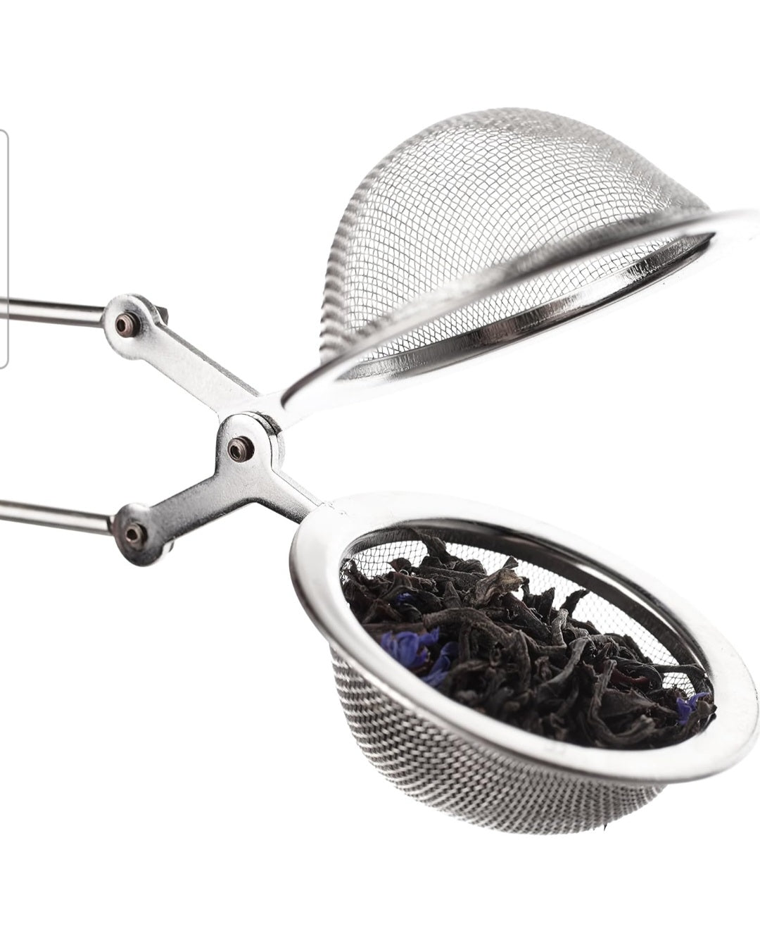 tea stainless steel mesh ball tea infuser with handle