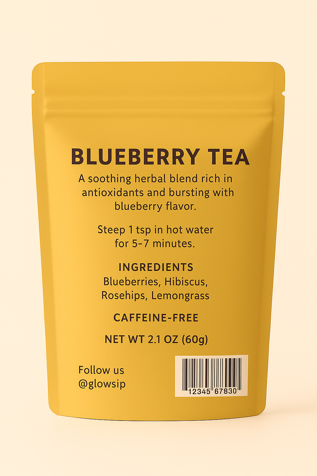 Tea BlueBerry Herbal Berry Infusion Blend