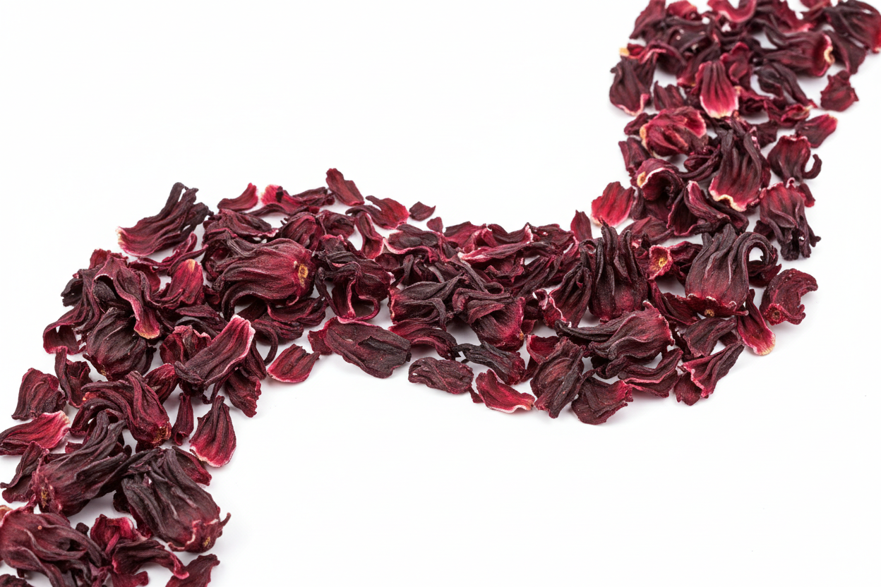 Glow Sip Hibiscus Tea Bags for Heart & Skin | Caffeine-Free Hibiscus Tea | Herbal Heart & Skin Tea | Antioxidant Hibiscus Tea | Refreshing Glow Sip Tea