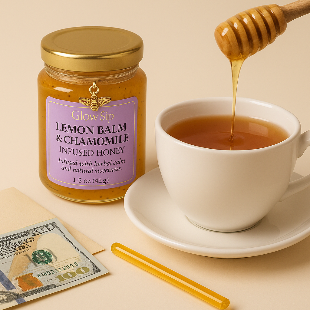 Organic Infused Honey for Health & Wellness | Herbal Infused Honey | Natural Wellness Honey | Healthy Organic Honey | Energy Boost Infused Honey